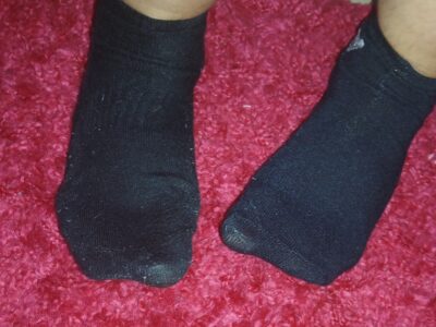 Geile getragene Socken