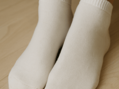 Getragene Socken