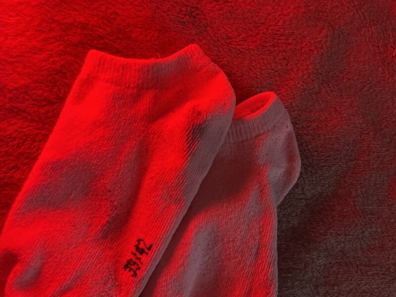 Lange getragen. Warm. Feucht. Nur für dich. 🧦💌