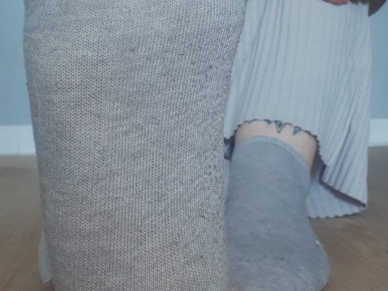 Trage Socken nach Wunsch