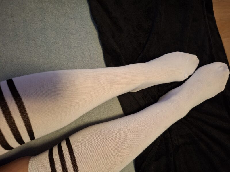 Weiße Socken