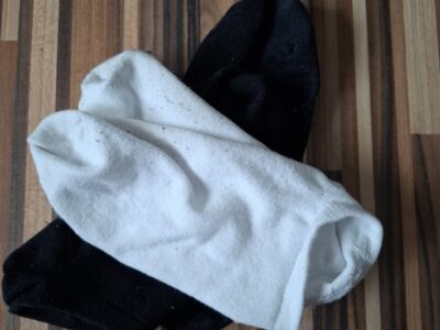 Getragene socken auf Wunsch