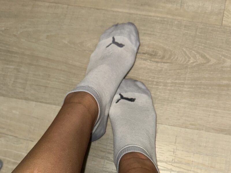 Getragene Puma Socken Größe 36
