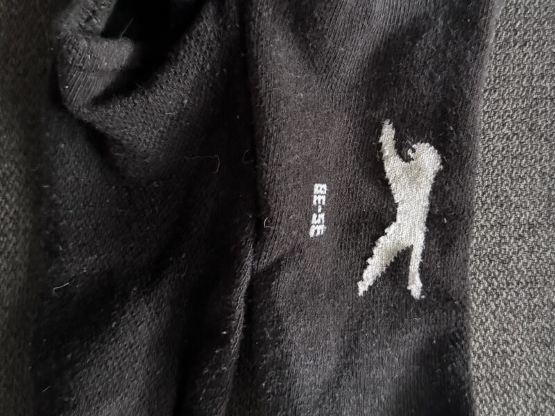 Getragene Socken , ob sauber oder mit gutem Duft